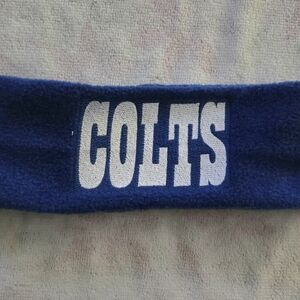 Blue COLTS Fleece Headband
